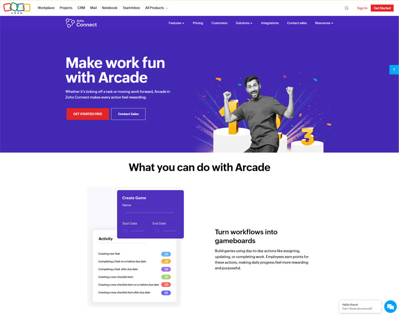 Zoho Connect