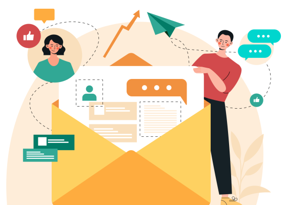 Email and chat