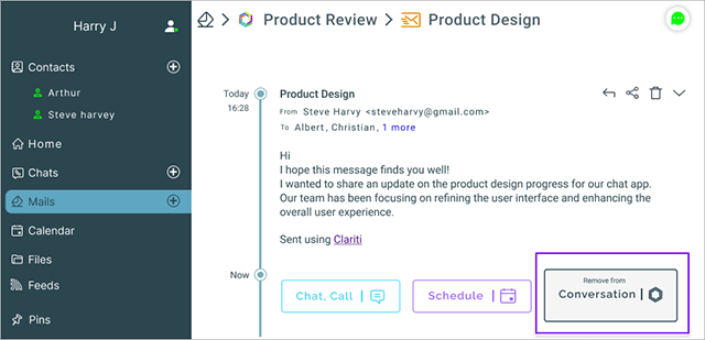 RemoveFromConversation