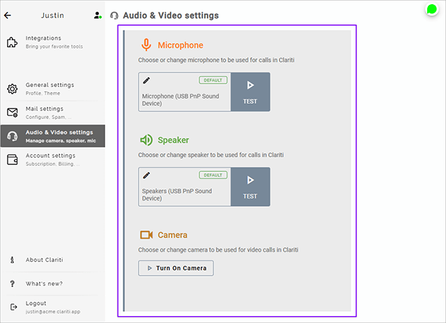 AVSettings