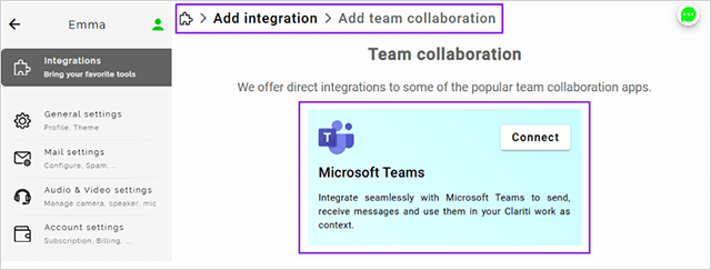 TeamsIntegration