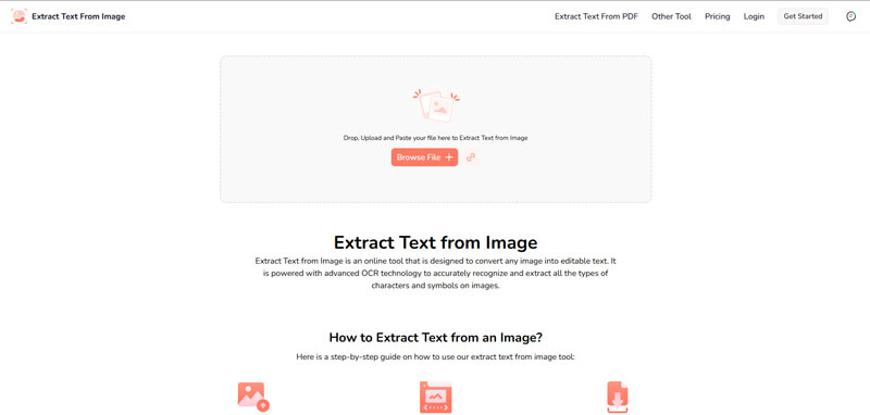 extract text from image