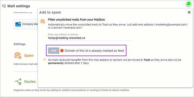 SpamDomain