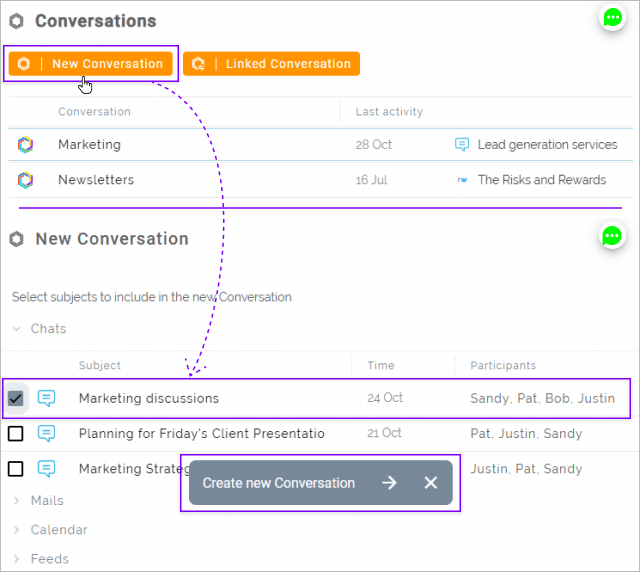 New Conversation