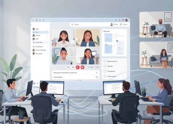 Blog image How Integrated Video Conferencing Transforms Team Collaboration Clariti