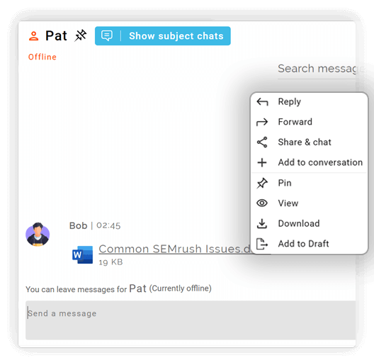 Attach Files to Emails or Chats Easily