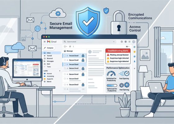 How to Secure Troubleshoot and Enhance Gmail for Business and Remote Work