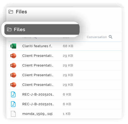 Save and Reuse Searches