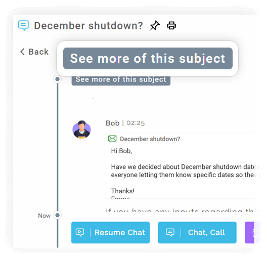 Searchable-Communication-History