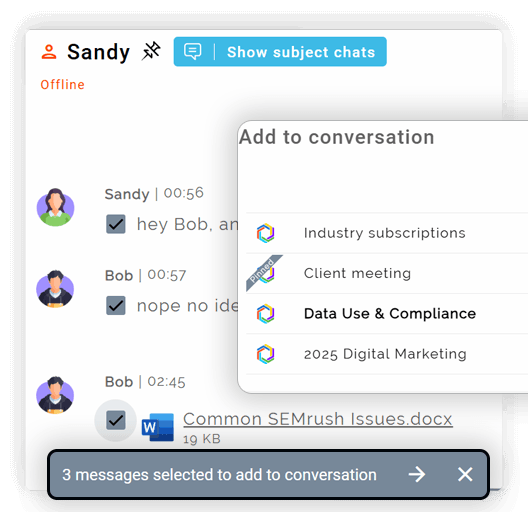 Share-and-Chat-Across-Conversations