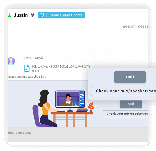 Start Voice Calls Instantly