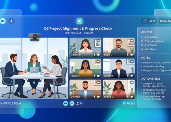 How to Run Productive Hybrid Meetings Without Overload 1