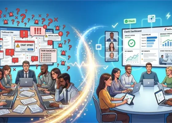 Why Teams Are Switching from Traditional CRM to Clariti1