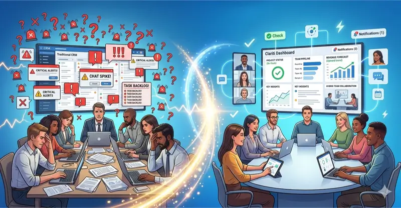 Why Teams Are Switching from Traditional CRM to Clariti1